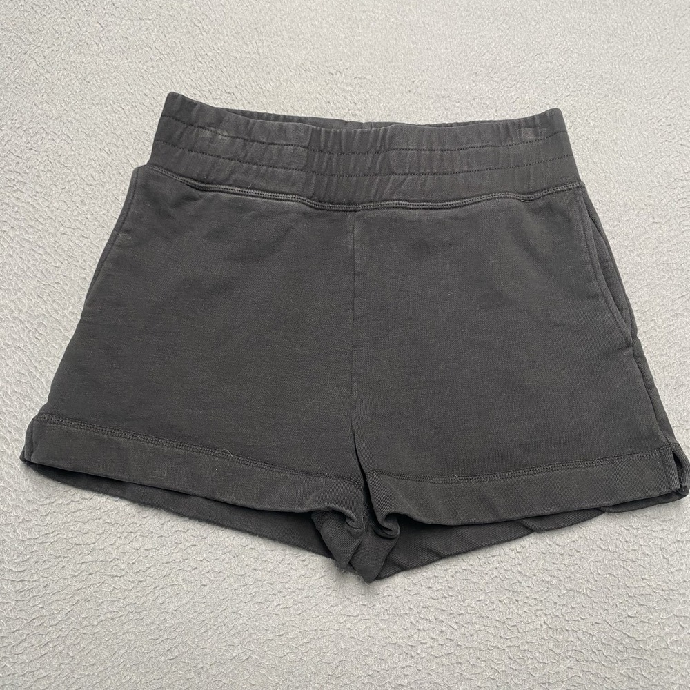 H&M Shorts Womens Small Gray Sweat French Terry Elastic Waist 3 In Casual
